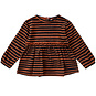 Your Wishes Longsleeve pleated Stripes (potters clay)