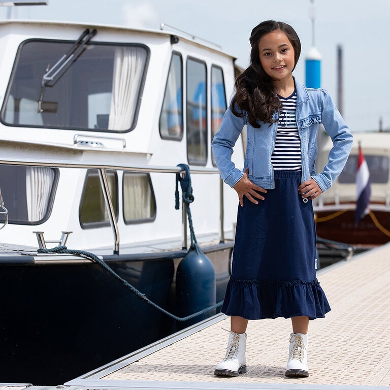 Lange rok (space blue)