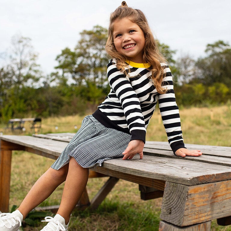 Rok Fina (black pied de poule)