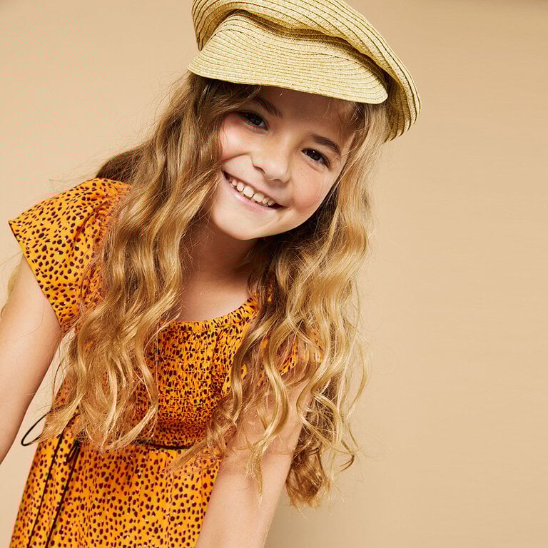 Jurk Maxi Malia Pebblestone (blazing orange)