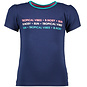 B.Nosy T-shirt (space blue) met tekstje