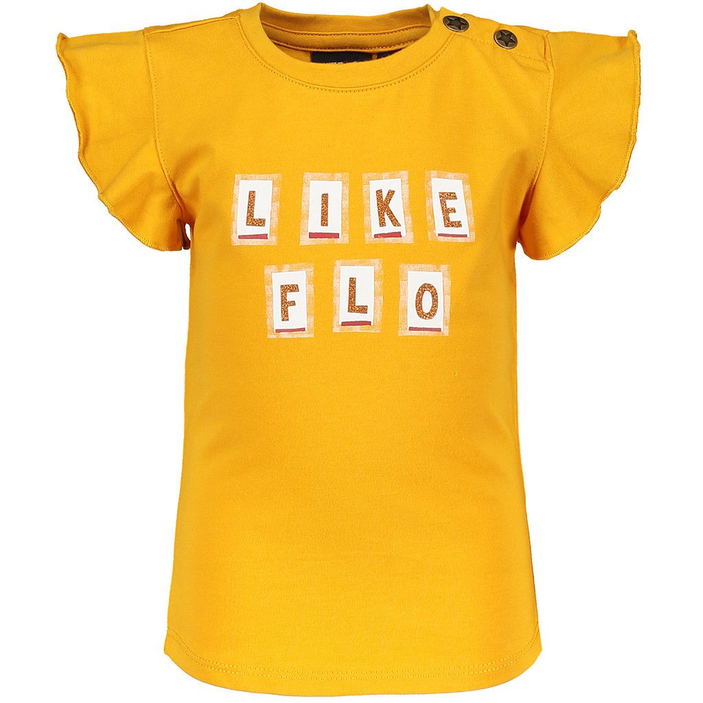 T-shirt Ruffle (sunflower)