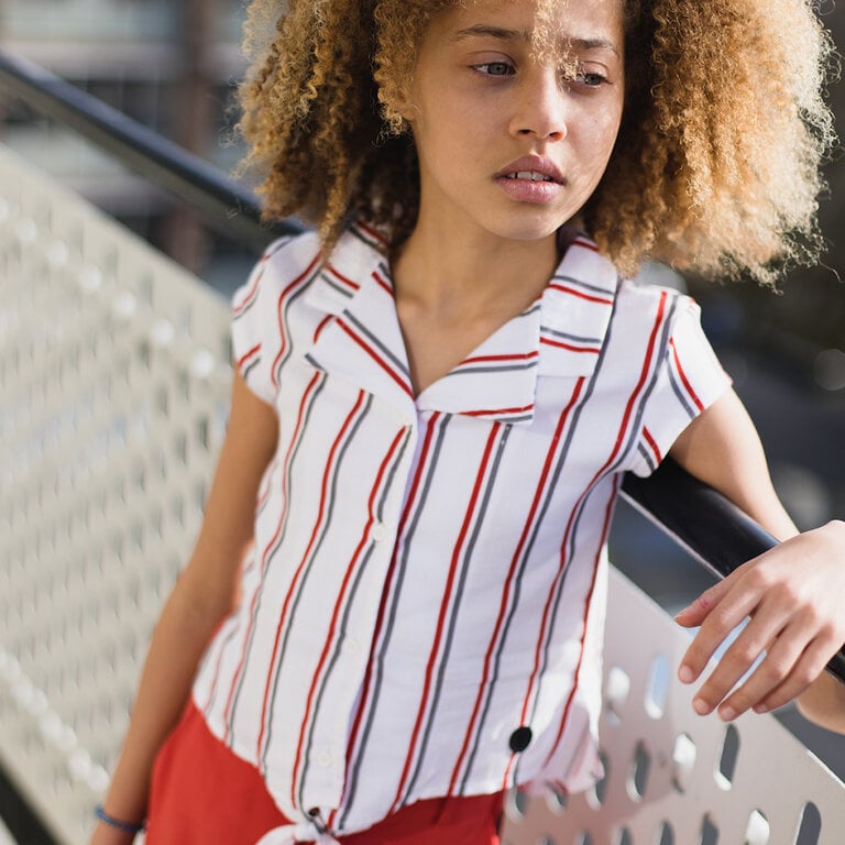 Blouse Milana (white stripe)