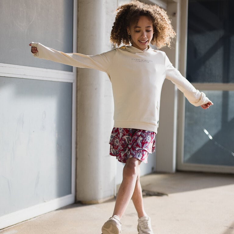 Rokje Mirjam (strone red paisley)