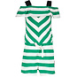 B.Nosy Jumpsuit (cheer golf/green stripe)