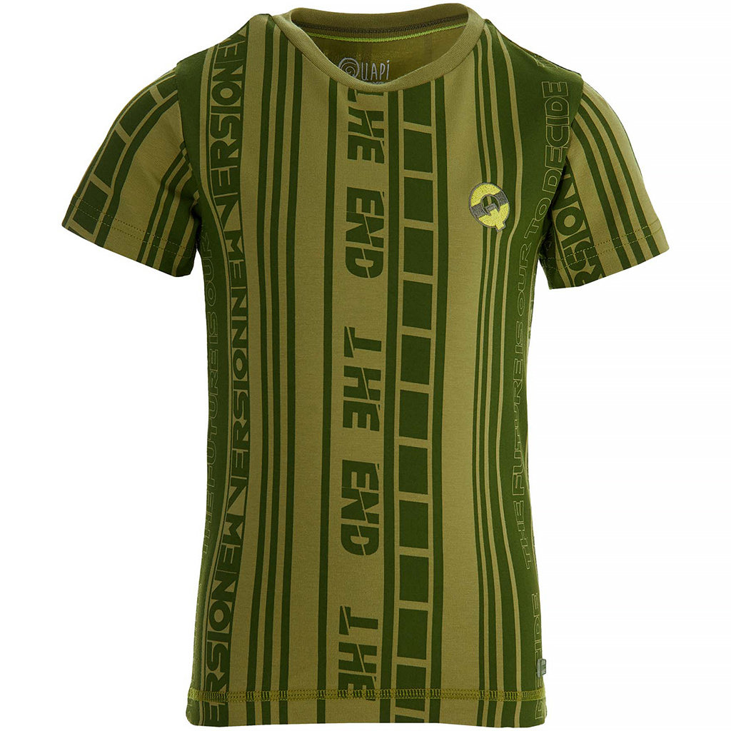 T-shirt Fain (green mid stripe)