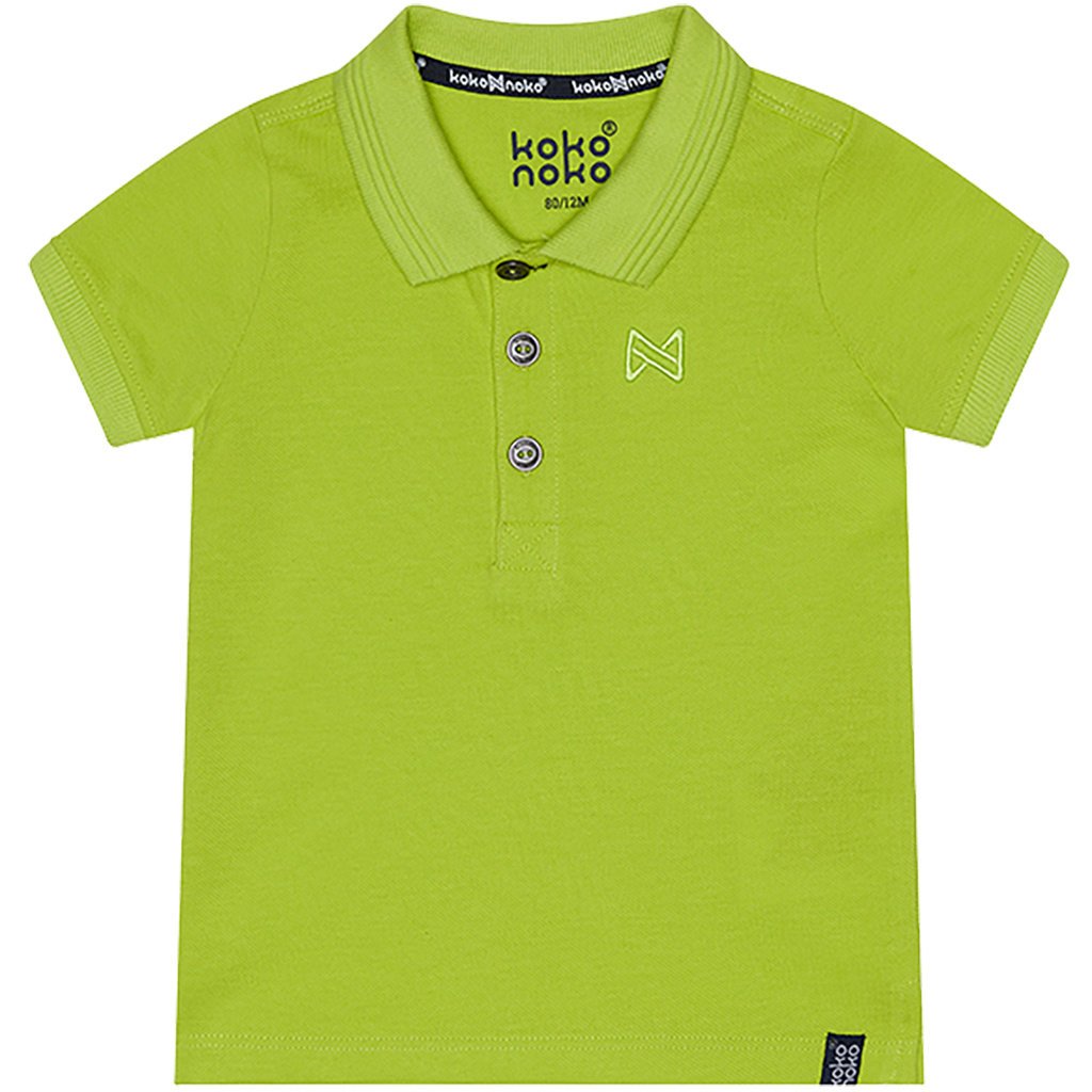 Polo shirt Noah (neon yellow)