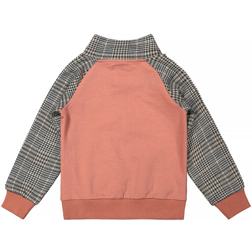 Vest bomber (dusty pink/grey)