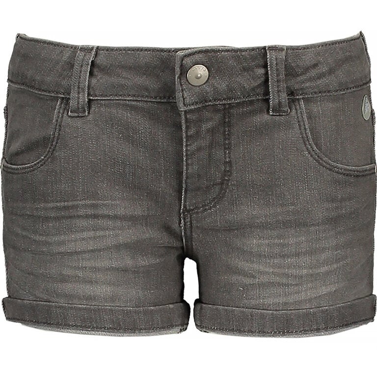 Kort spijkerbroekje (light grey denim)