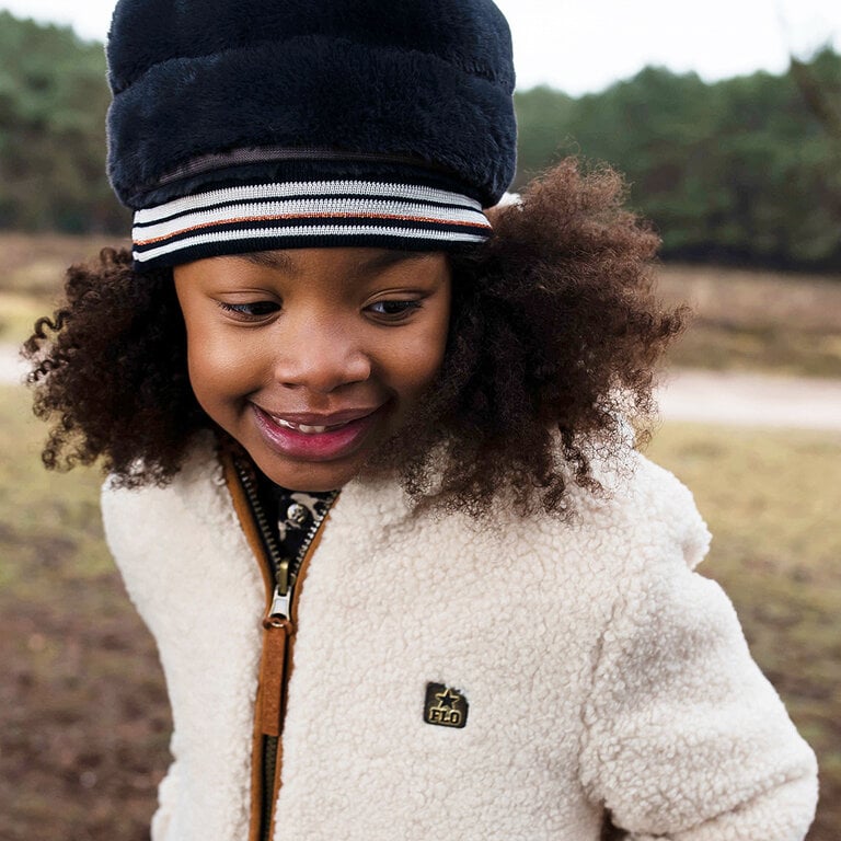 Muts fake fur (navy)