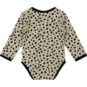 Klein Rompertje (beige/black dot)