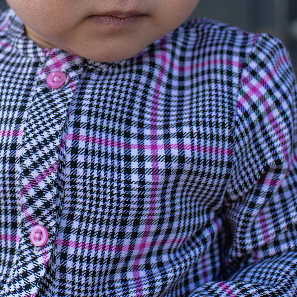 Blouse Liva (pink candy check)