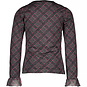 Le Chic Longsleeve check/leopard (Norali (charcoal)