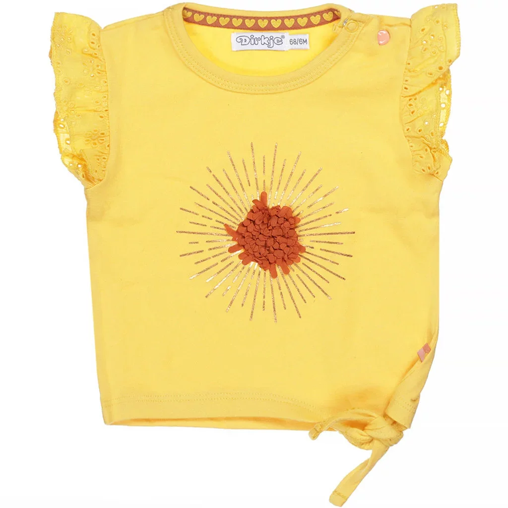 T-shirt Heart (yellow)