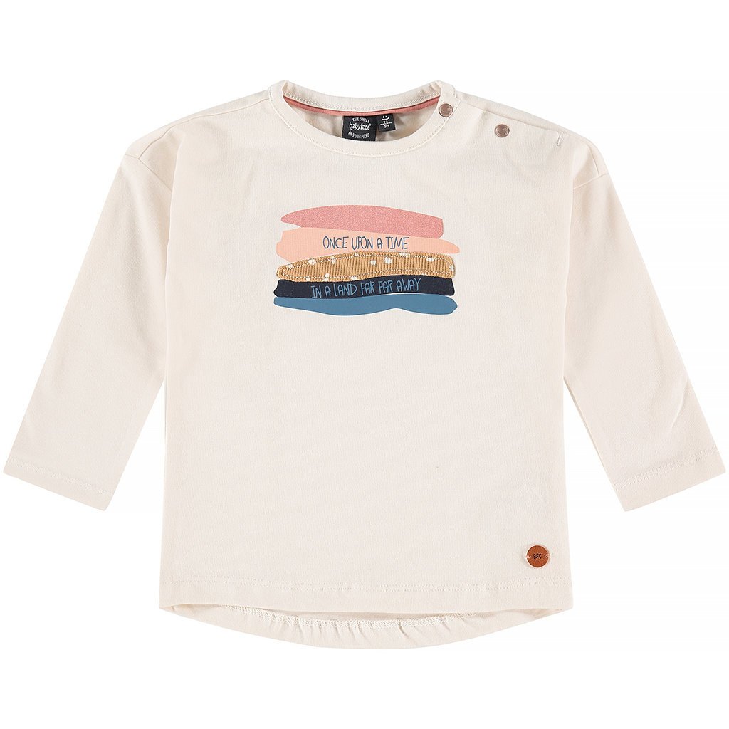 Longsleeve P is for Princess (ivory)