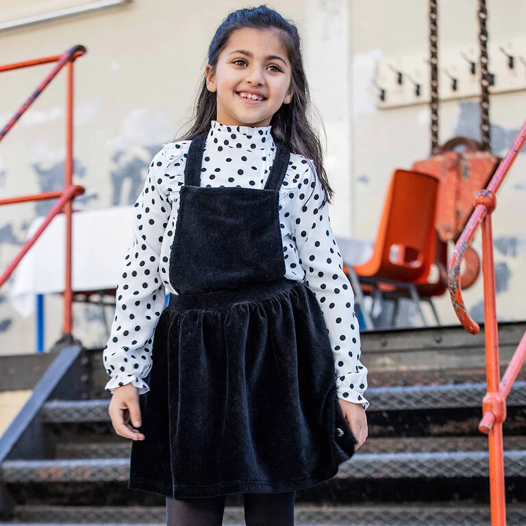 Jurk salopette Iluna (black)