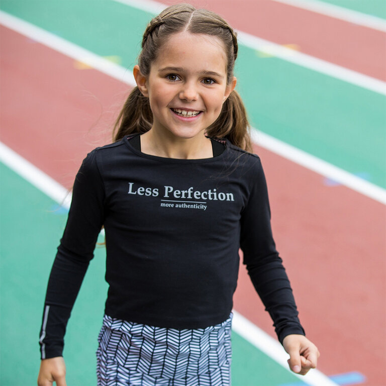 Sportieve crop top (black)