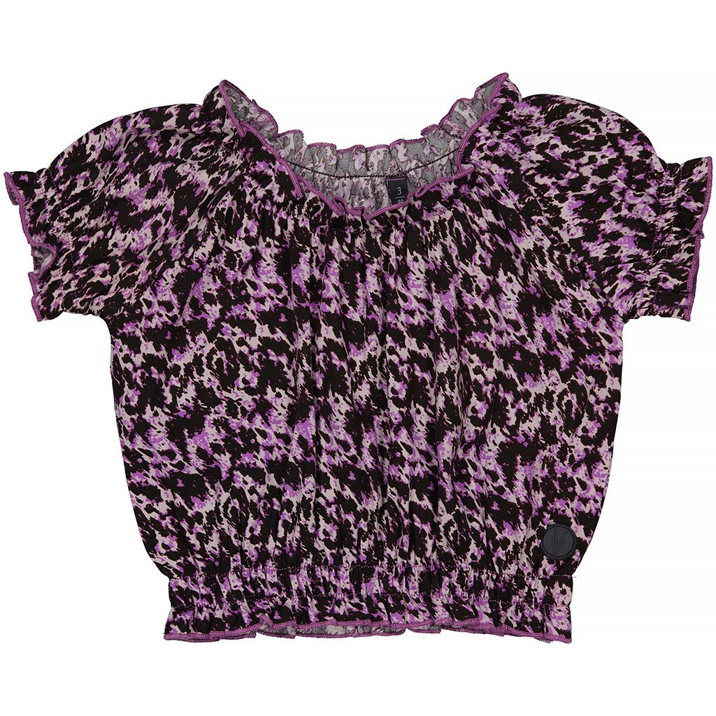 T-shirt Venice (lila bright abstract)