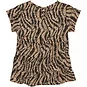 LEVV T-shirt Tess (camel zebra)