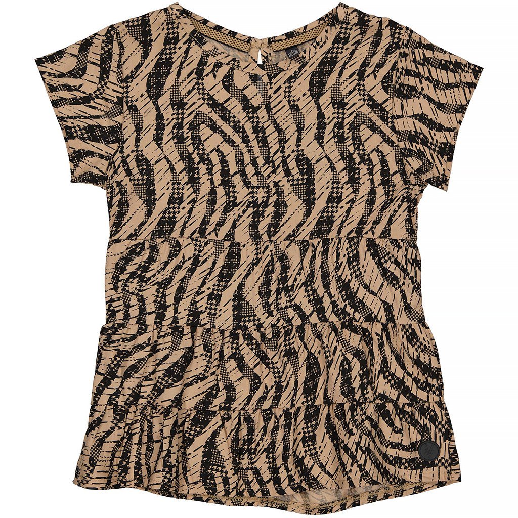 T-shirt Tess (camel zebra)