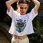 Looxs T-shirt cropped (white)