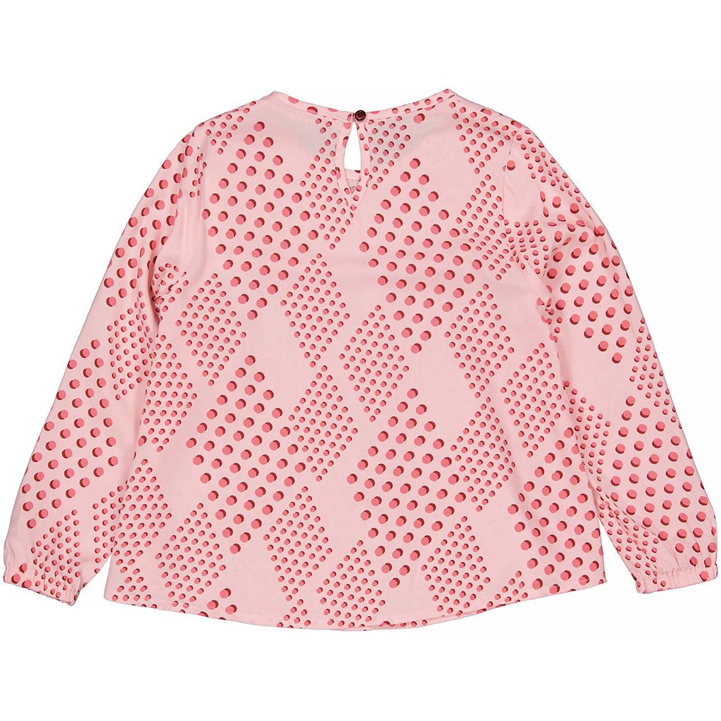 Blouse Mare (coral pink dot)