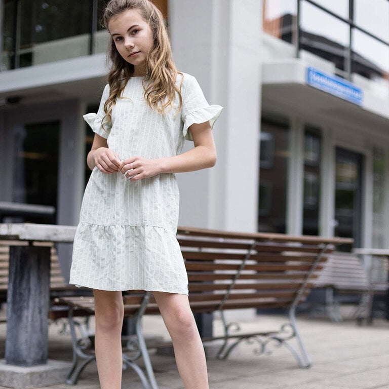 Jurk Talja (blue mist stripe)