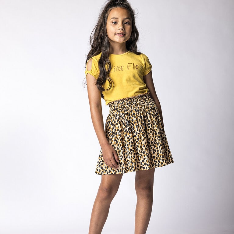 Rokje crepe plisse (spotted dot)