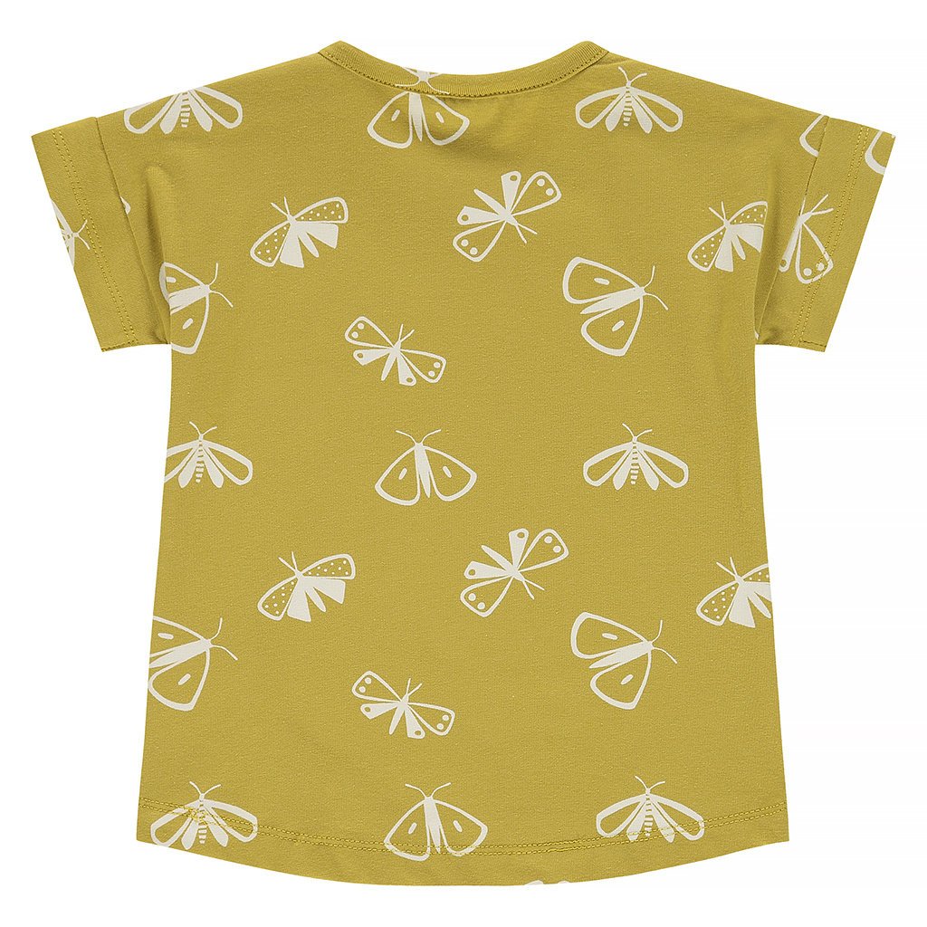 T-shirt Flower Girl (mustard)