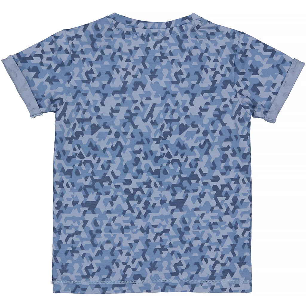 T-shirt Nancho (blue mist army)