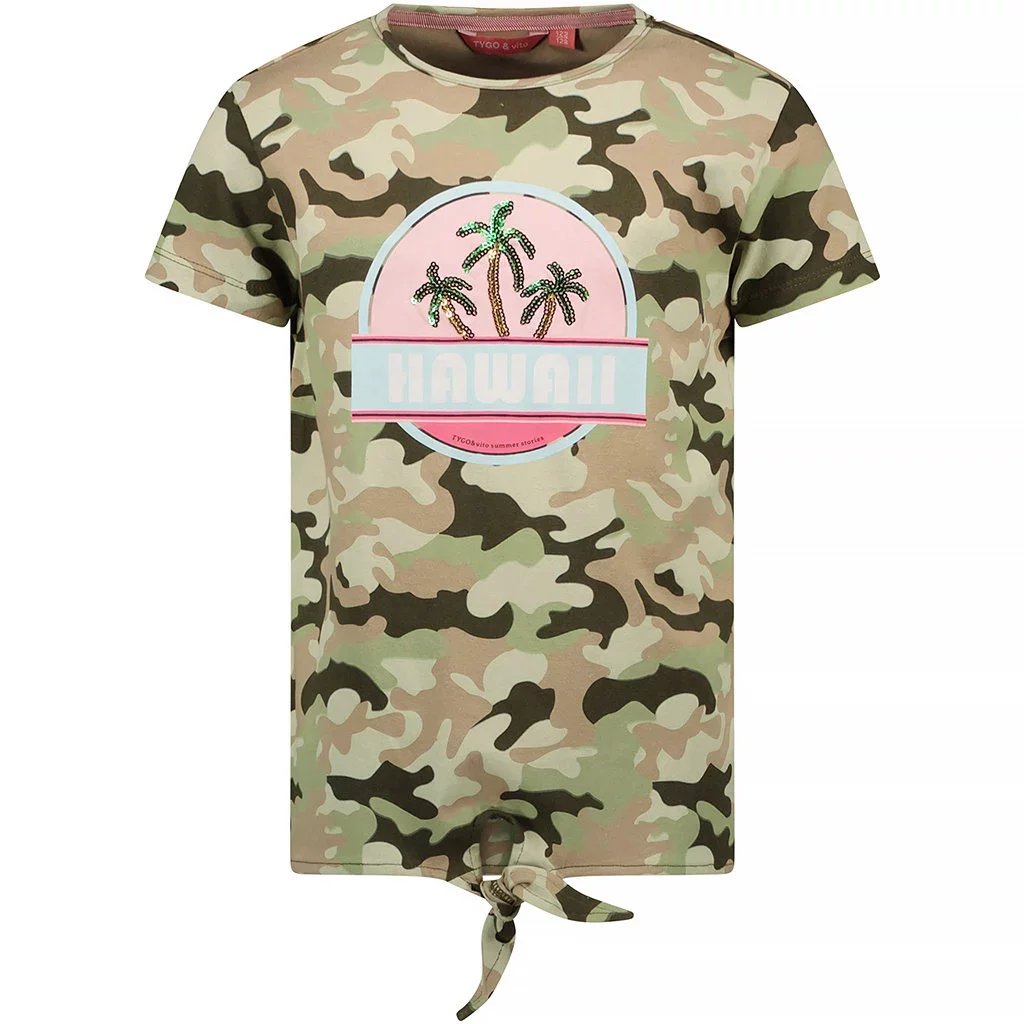 T-shirt Camo Hawaii (army)