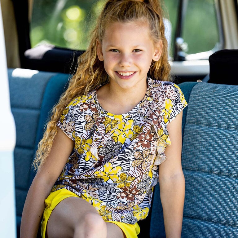 T-shirt Megan (sand animal flower)