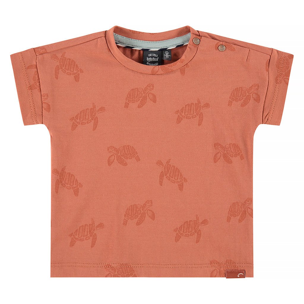 T-shirt Turtle (terra red)