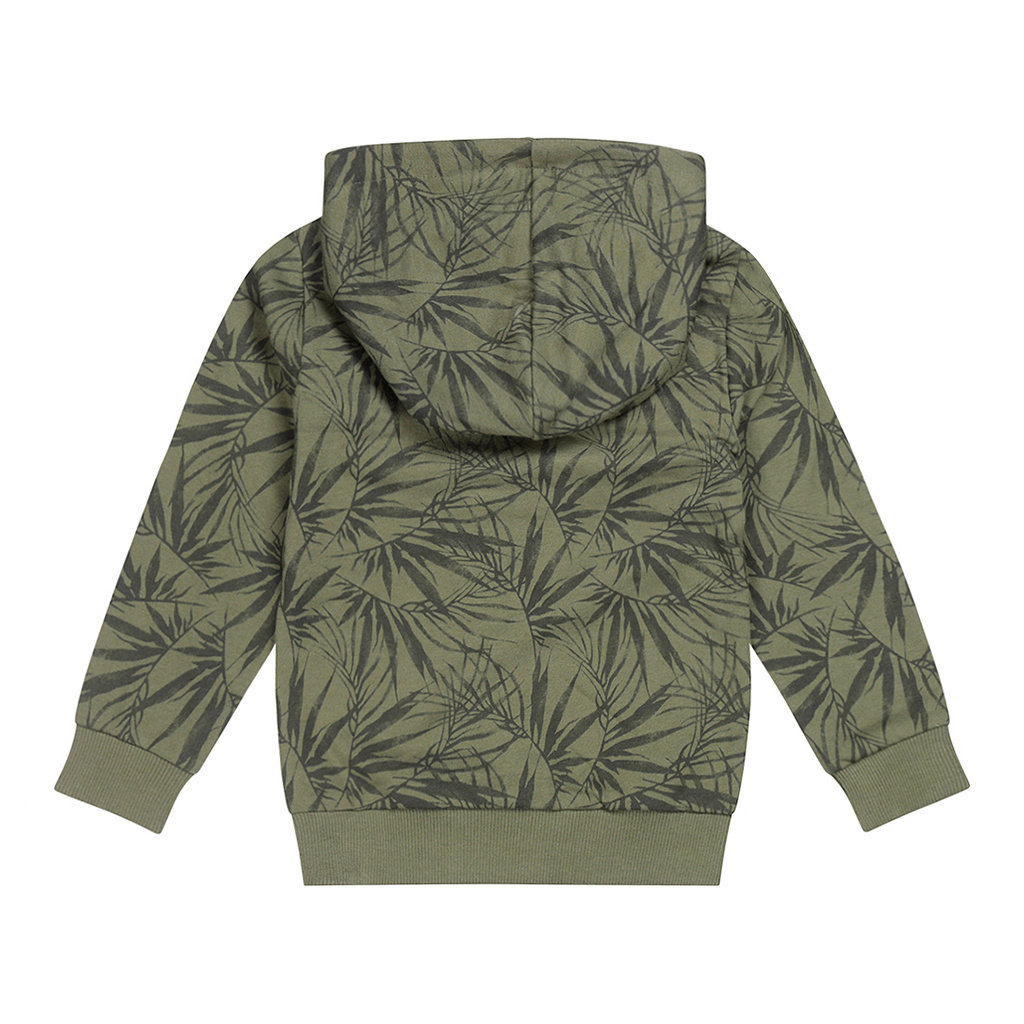 Trui hoodie (army green)
