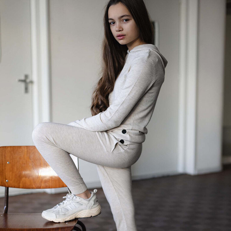 Broek Aylin (white cream)