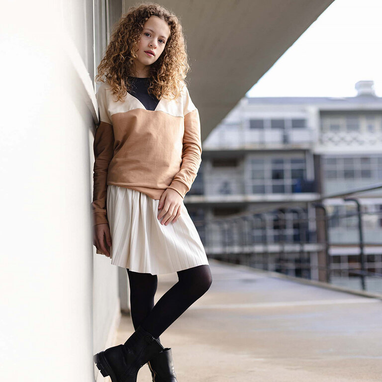 Rokje April (white cream)