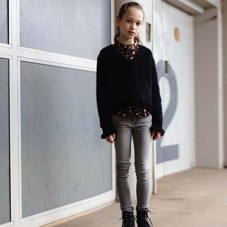 Blouse Angie (grey leopard)