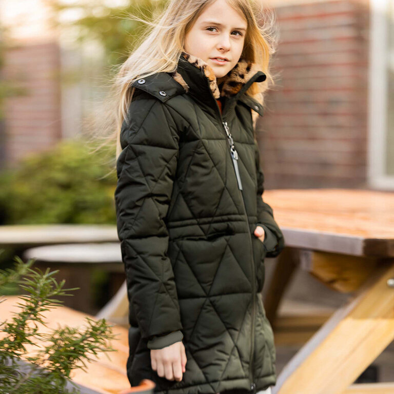 Winterjas Rachel (grey dark)