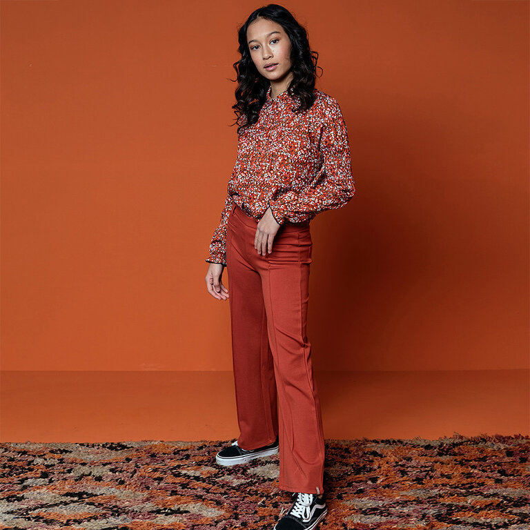 Broek wide (cinnamon)