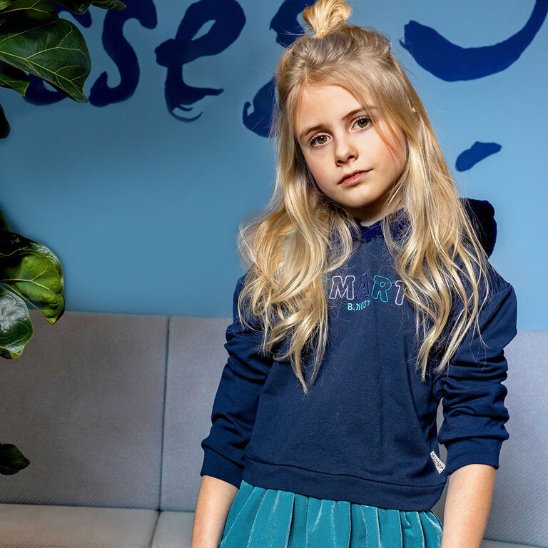Trui hoodie B.Charming (navy)