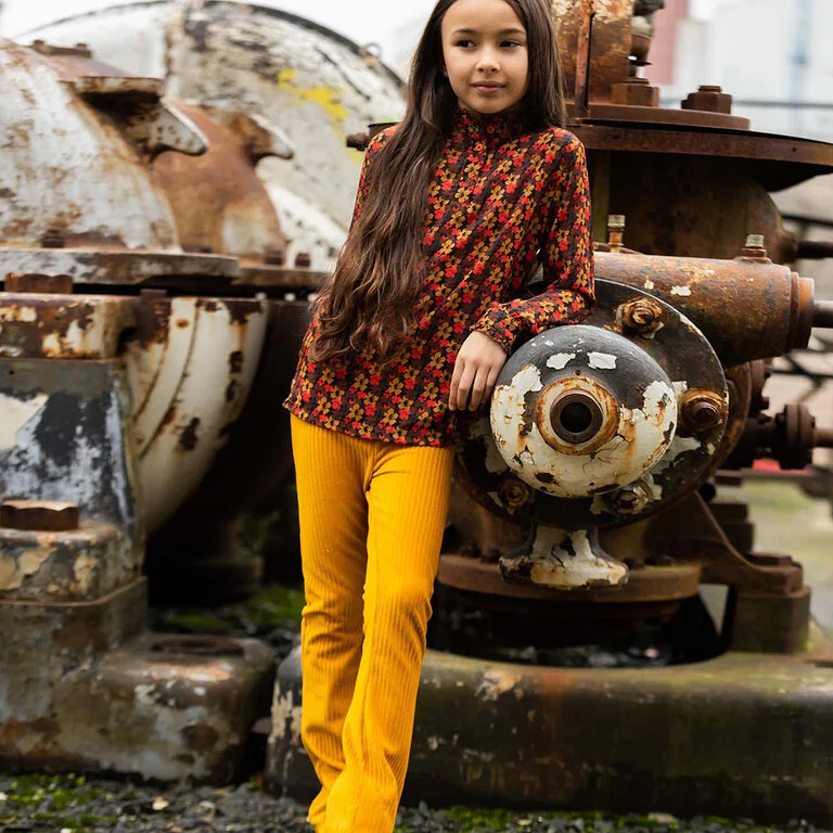 Blouse Rene (black flower)