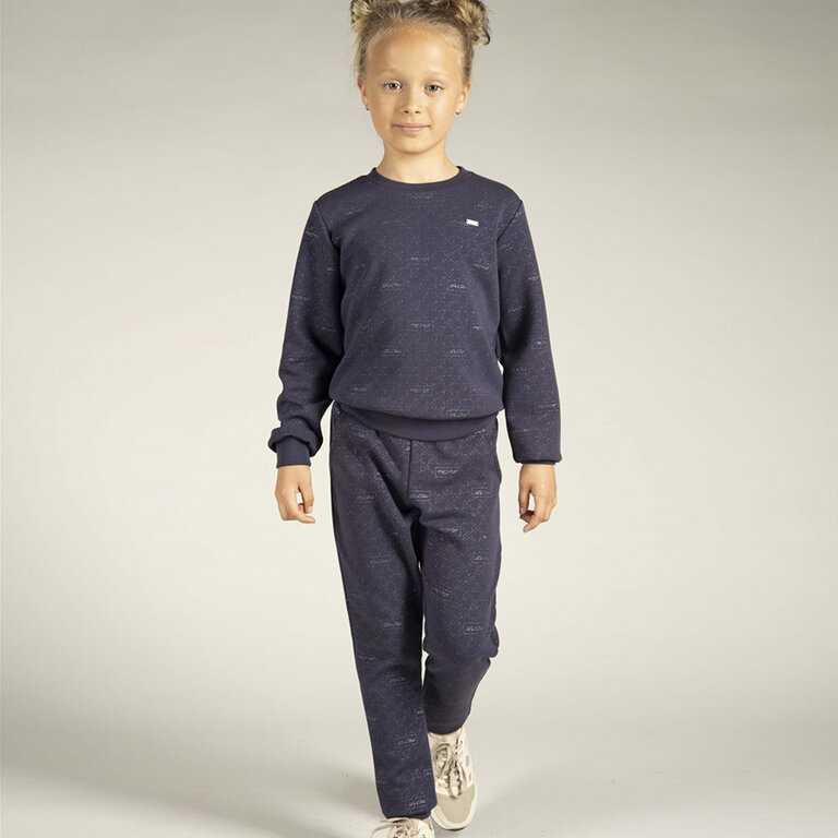 Trui Odina glitter print (dark navy)