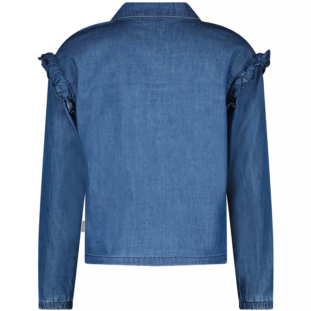 Spijkerblouse/jasje (soft blue)