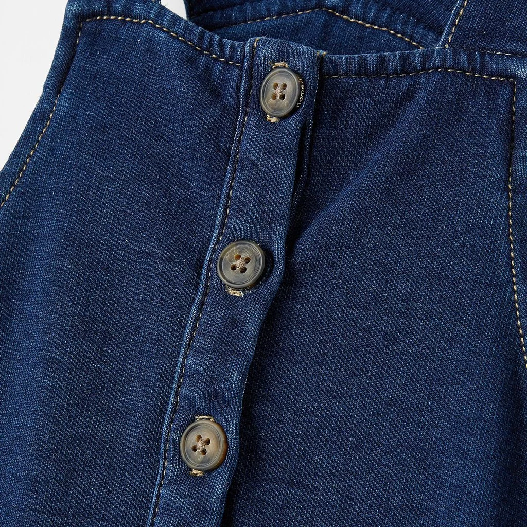 Jog jeans jumpsuit Bund (dark blue denim)