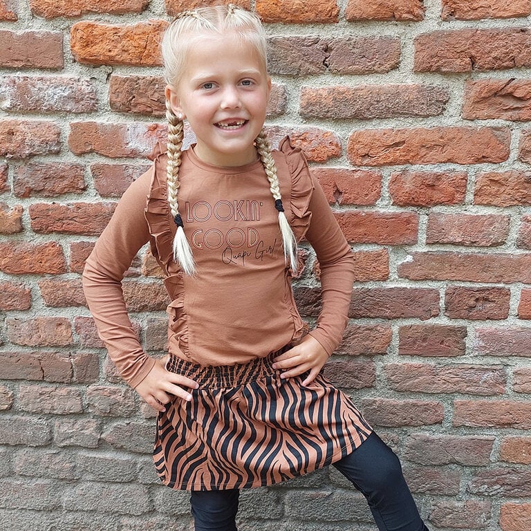 Jurk Silvia SPECIAL(brown fudge)