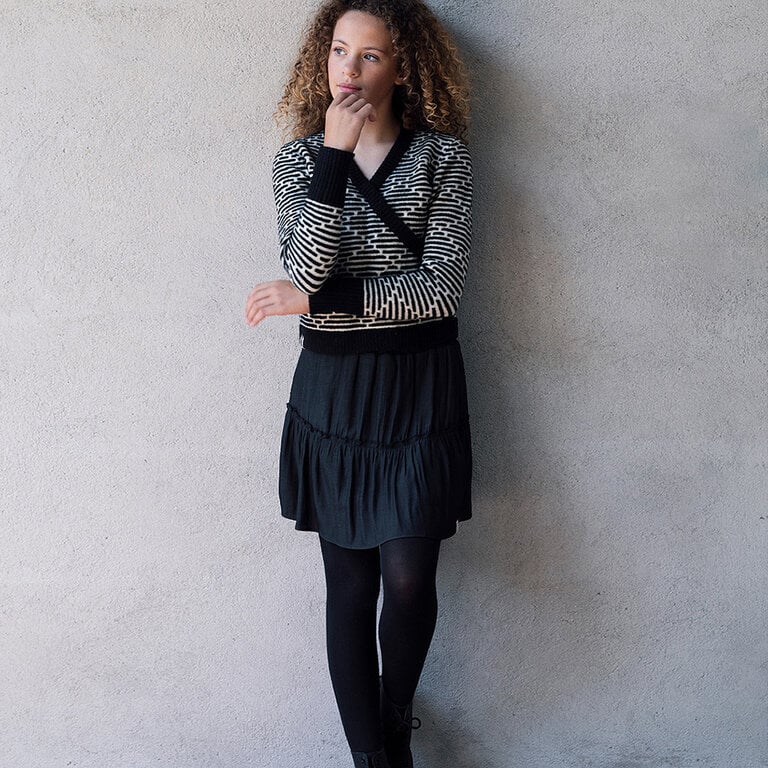 Rokje fine twill (black)