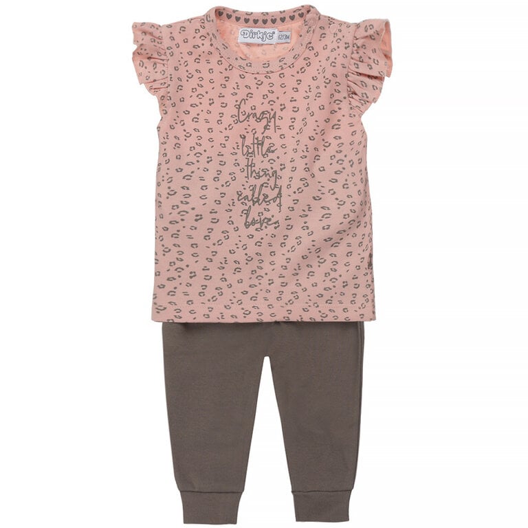 Shirtje met broekje Cutie (pink)