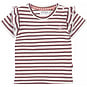 Dirkje T-shirt Stripes (white)