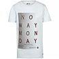 No Way Monday T-shirt (light blue)