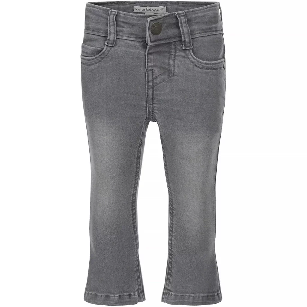 Jeans flared (grey denim)